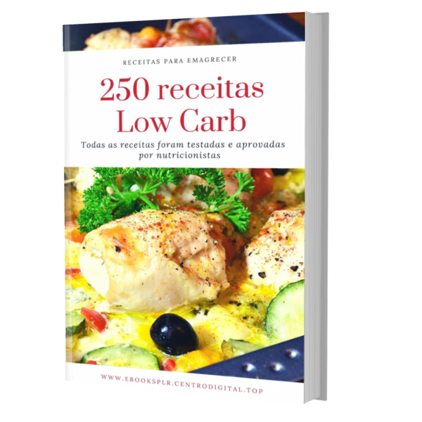 250 Receitas low carb